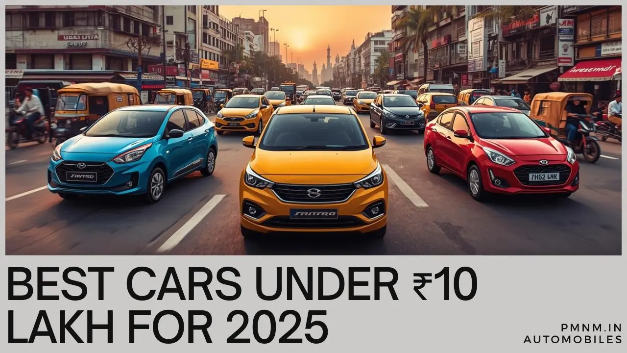 Best Cars in India Under ₹10 Lakh With High Mileage (2025)