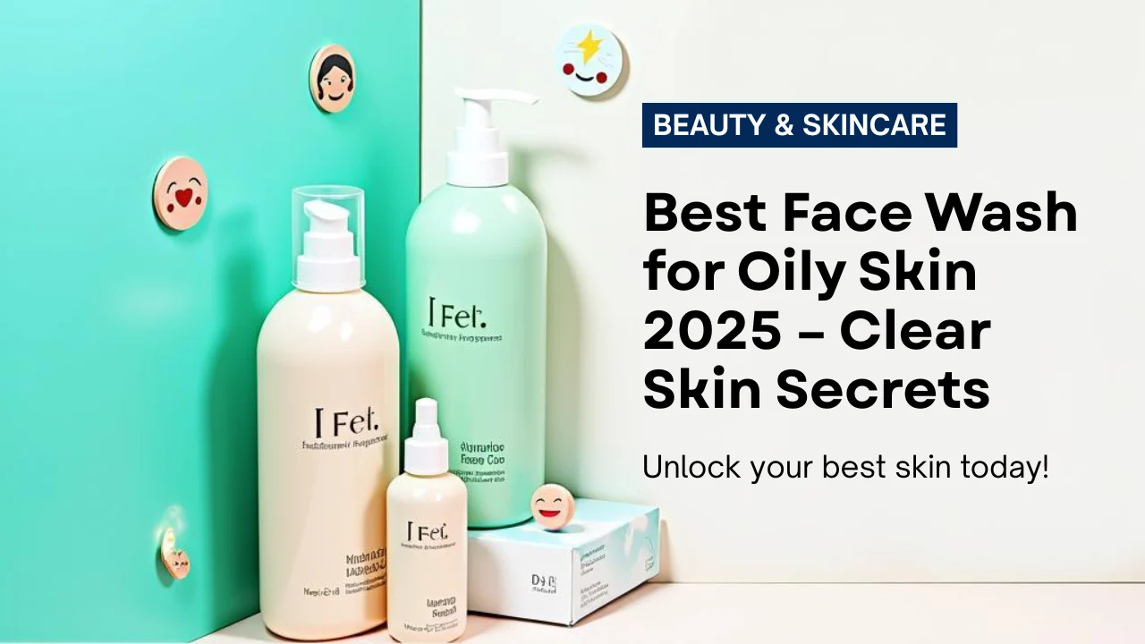 Best Face Wash for Oily, Acne-Prone Skin in India (2025)