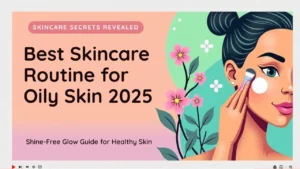 💧 Best Skincare Routine for Oily Skin 2025 – Shine-Free Glow Guide