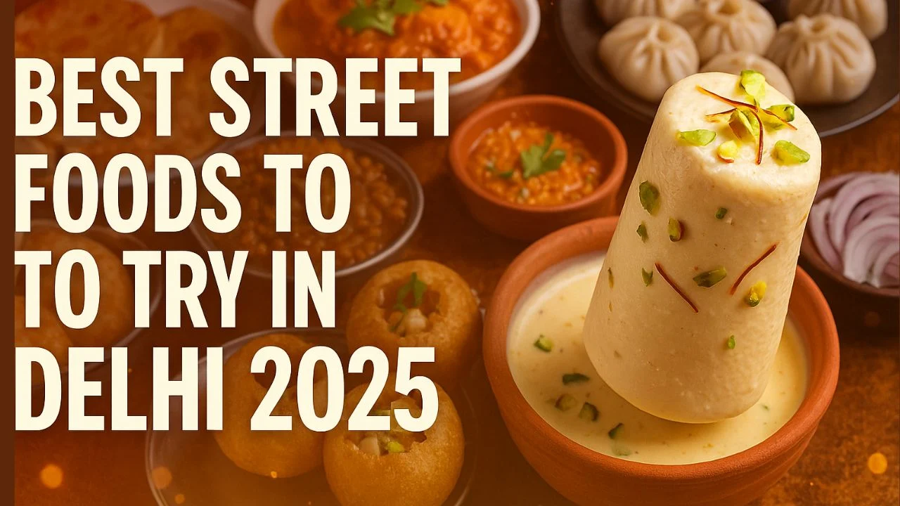 Best Street Foods to Try in Delhi 2025