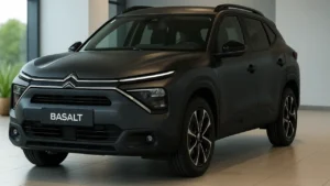 Citroën Reveals Basalt X Tomorrow: Stealthy Looks, Premium Interior & Turbo Power