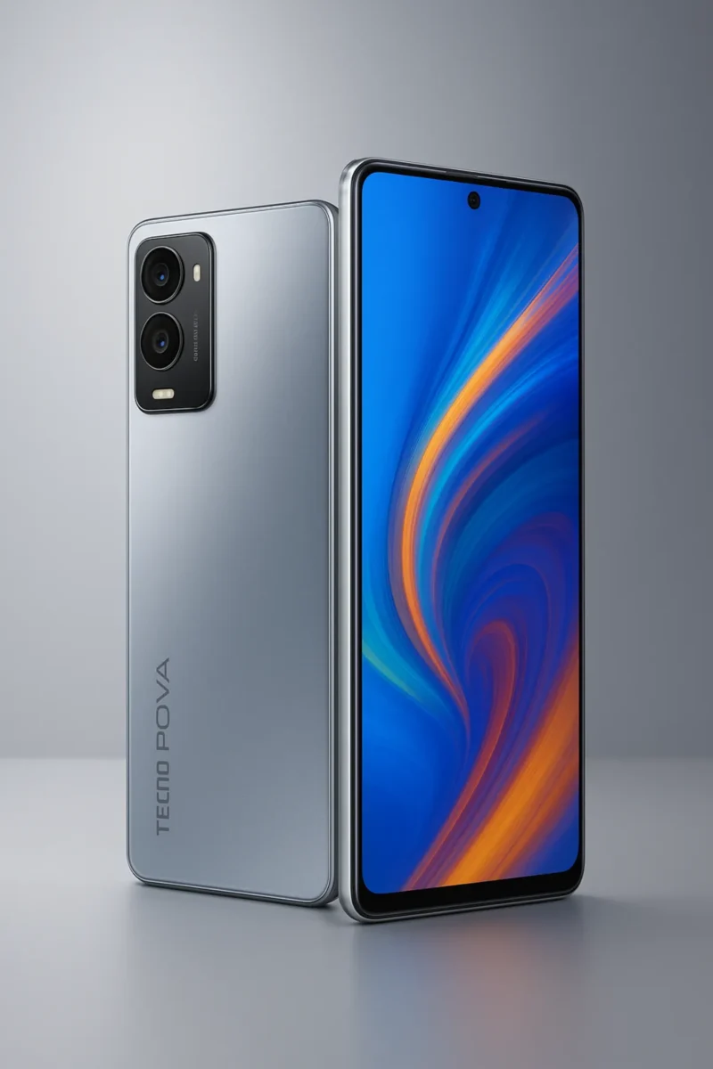 Design and Display of Pova Slim 5G