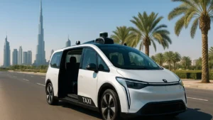 Future of Travel: Dubai Debuts World’s First Robocar Taxi in 2025