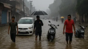 95,000 People Affected as Heavy Rains Lash UP Before Monsoon Exit