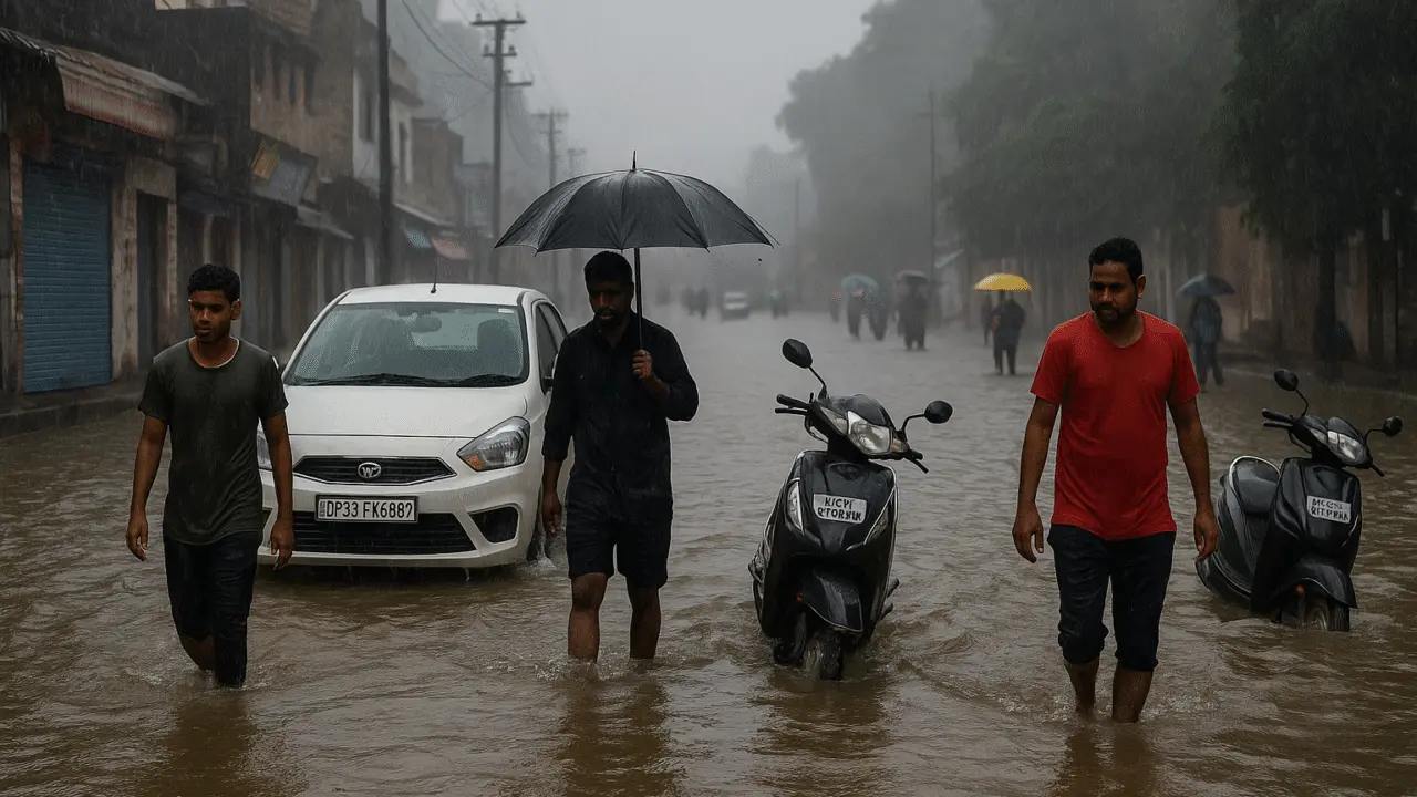 Heavy Rains Lash UP Before Monsoon Exit 2025