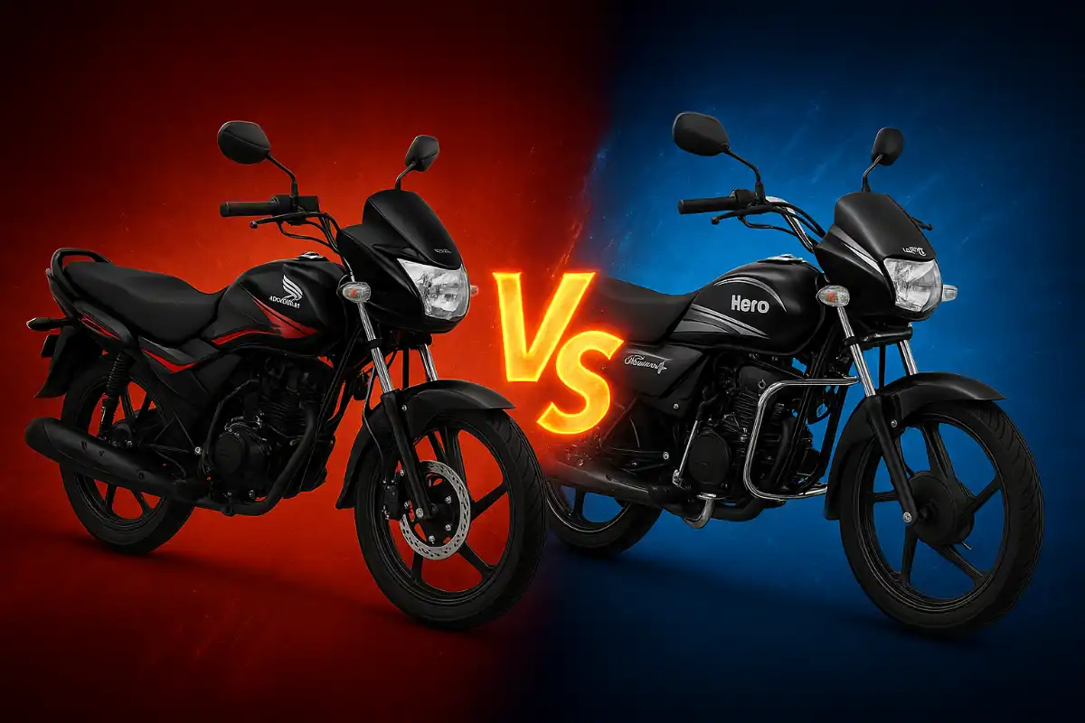 Honda Shine 125 vs Hero Splendor Plus 125 (2025): Mileage, Features & Price Compared