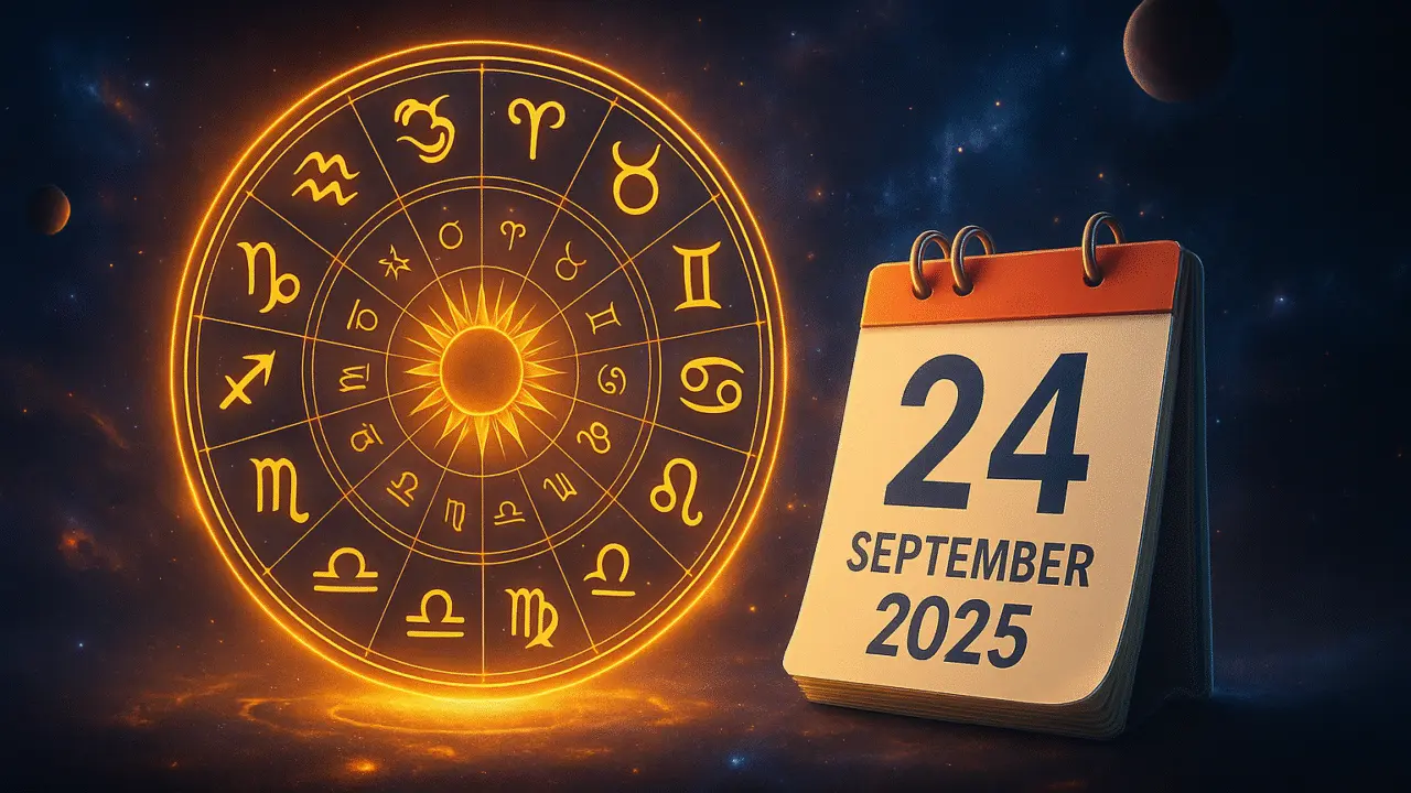 Horoscope Today, 24 September 2025 — Cosmic Insights & Daily Guide