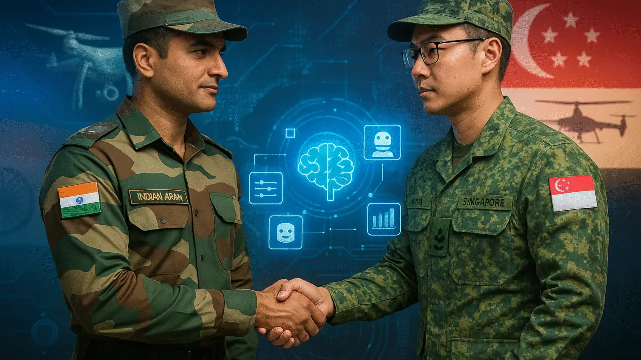 India & Singapore Deepen Defence Ties: New Tech Collaborations Ahead