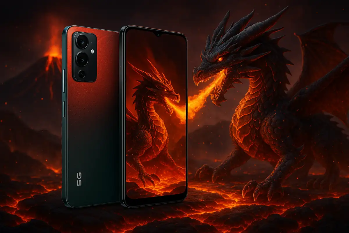 Lava Blaze Dragon 5G Design and Display