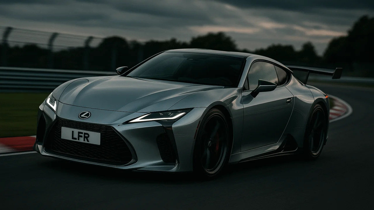 Lexus LFR Hybrid Spotted at Nürburgring: Supercar with V8 Power and Electric Twist