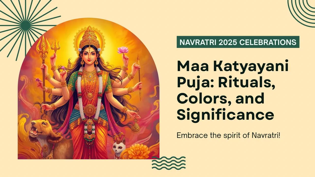 Navratri 2025 Day 6: Maa Katyayani Puja, Rituals, Color, Mantra & Significance