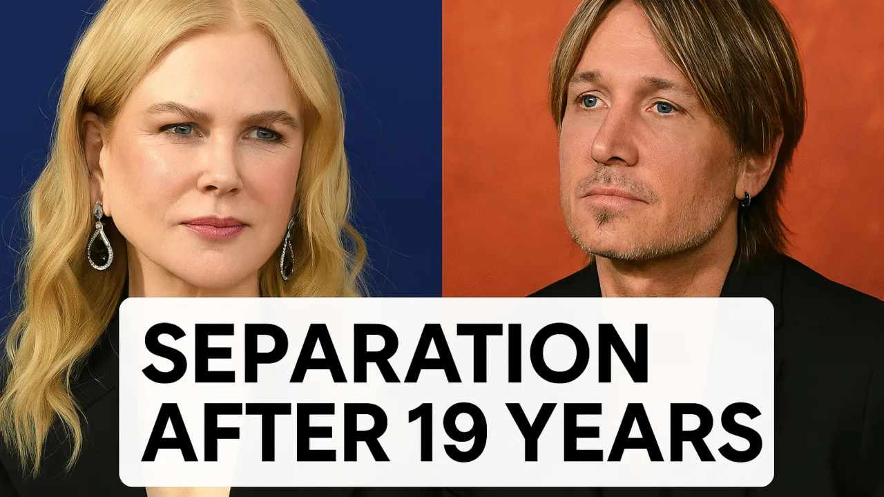 Nicole Kidman & Keith Urban Split 2025