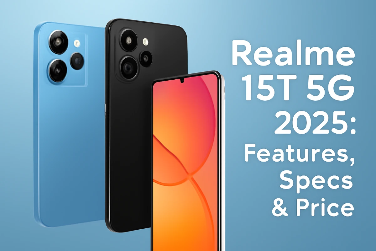 Realme 15T 5G 2025: Features, Specs & Price