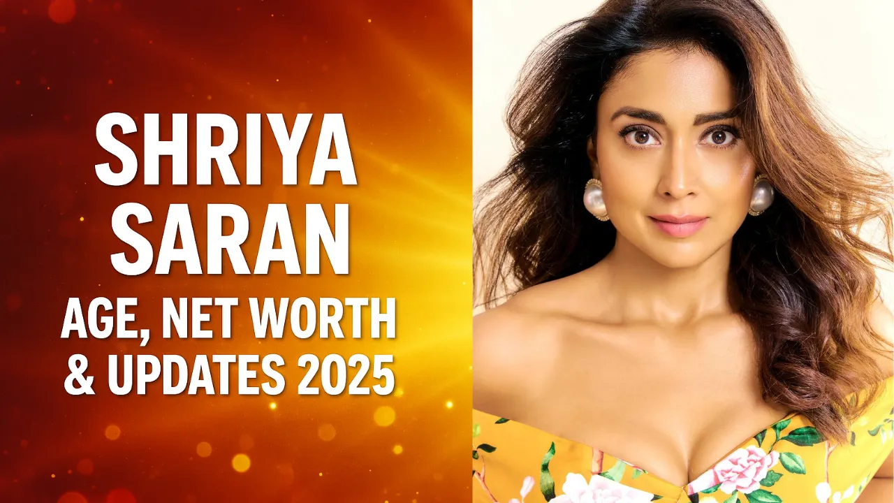 Shriya Saran Age Biography networth 2025 pmnm.in