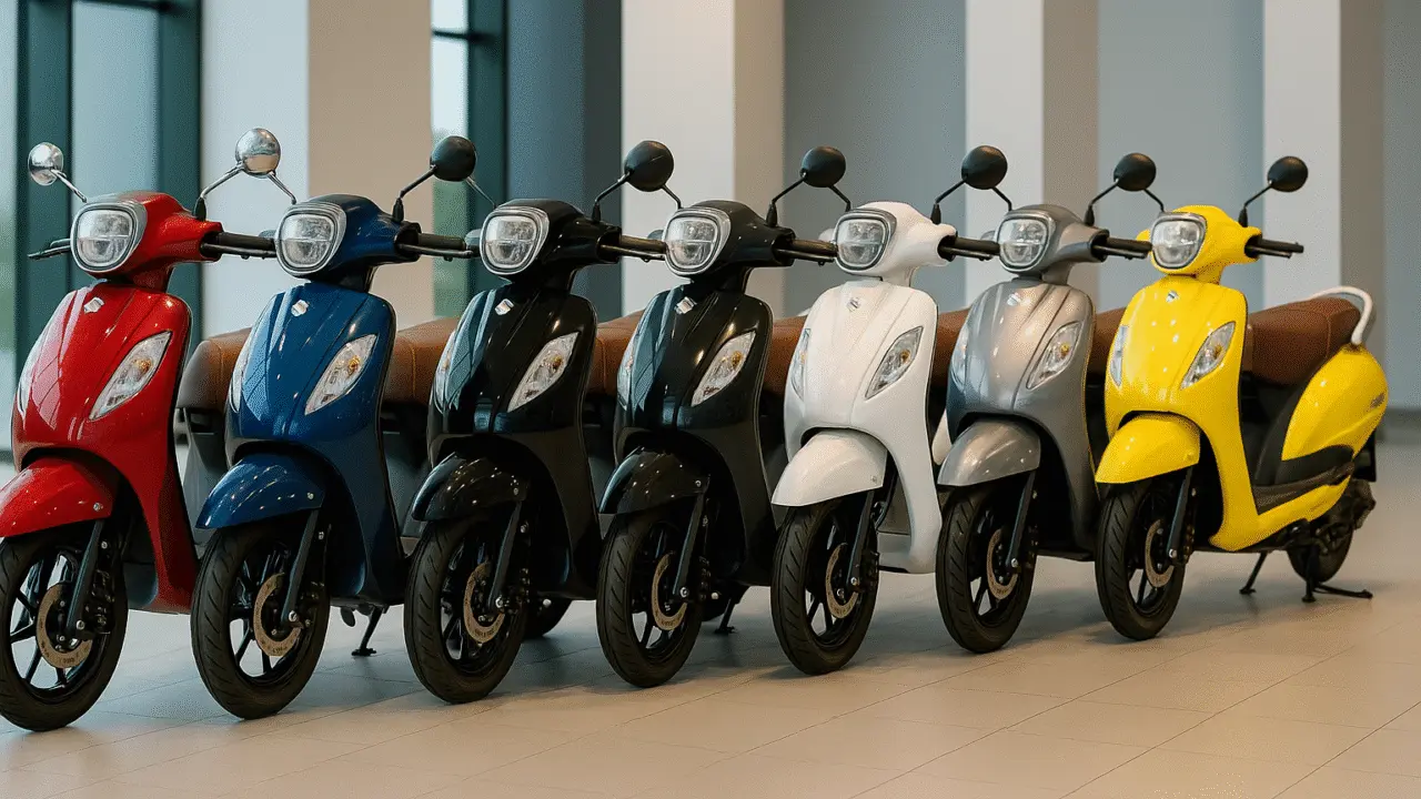 Suzuki Access 125 Colors