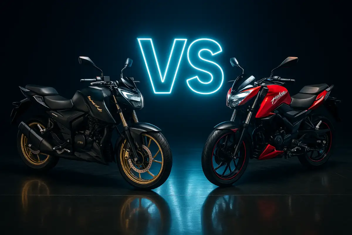 TVS Apache vs Bajaj Pulsar 2025