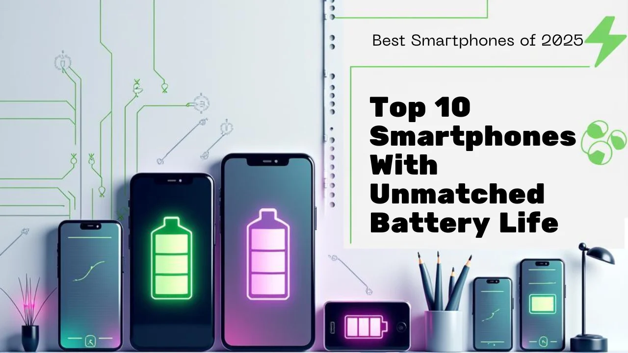Top 10 Smartphones With Best Battery Life 2025