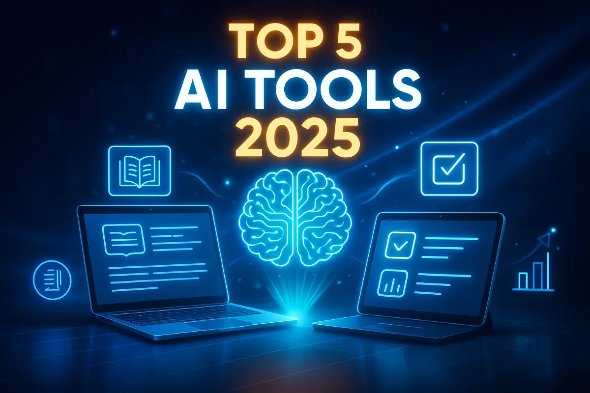Top 5 AI Tools for Students in 2025