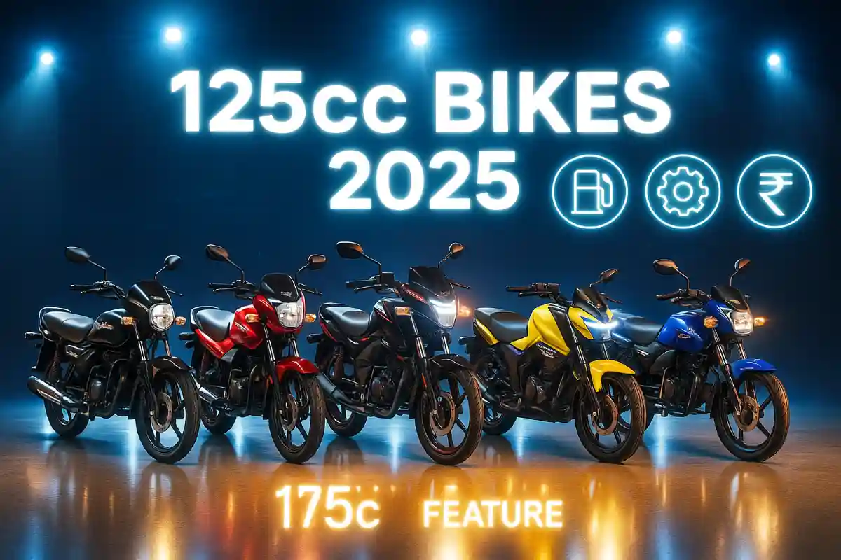Top 5 Best 125cc Bikes in India 2025