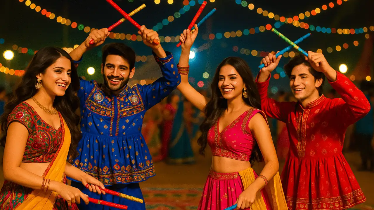 Top 5 Navratri 2025 Reel Trends
