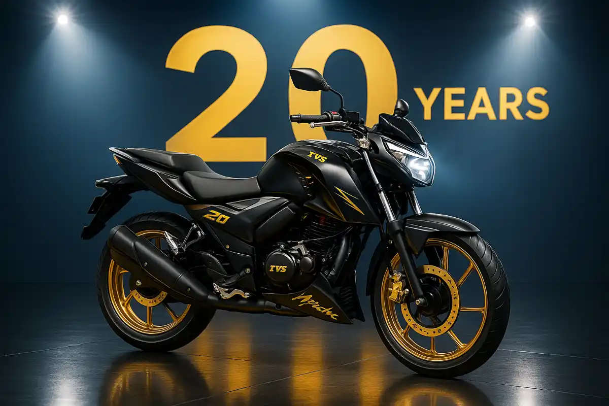 Top 5 Reasons the TVS Apache 20th Anniversary Edition