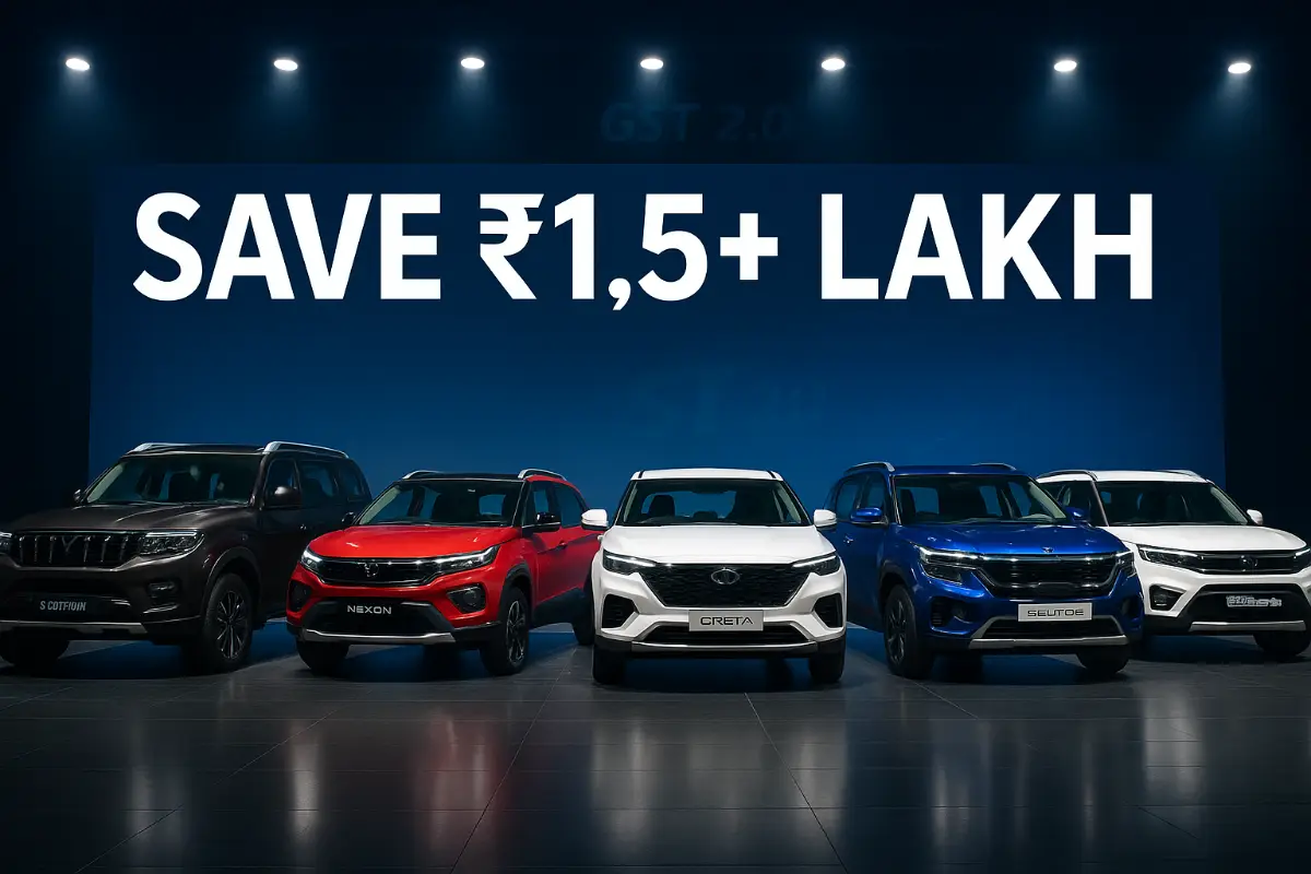 Top 5 SUVs Now Cheapest After GST 2.0