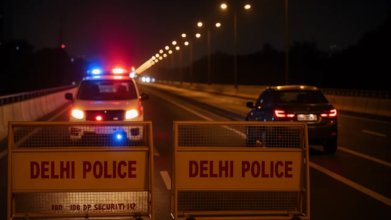 delhi flyover ghaziabad man accident case