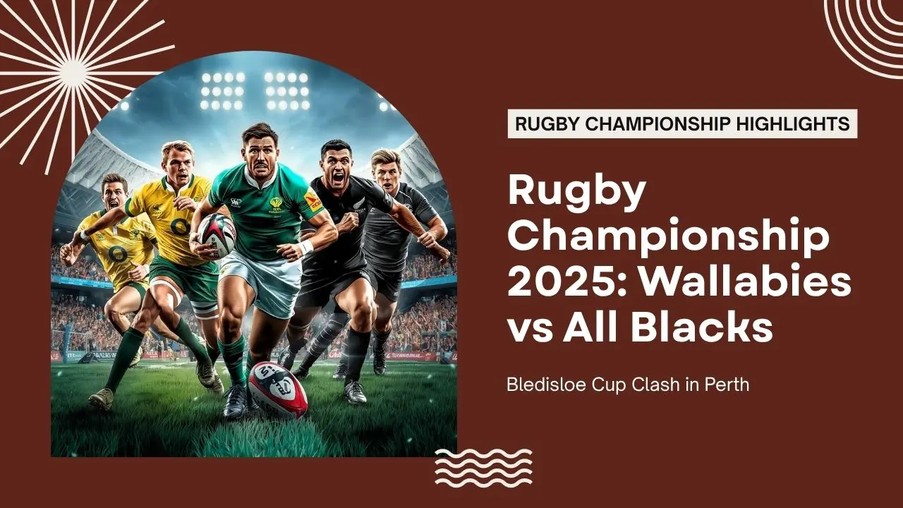 Rugby Championship 2025: Wallabies vs All Blacks, Bledisloe Cup Perth Clash & Live Scores