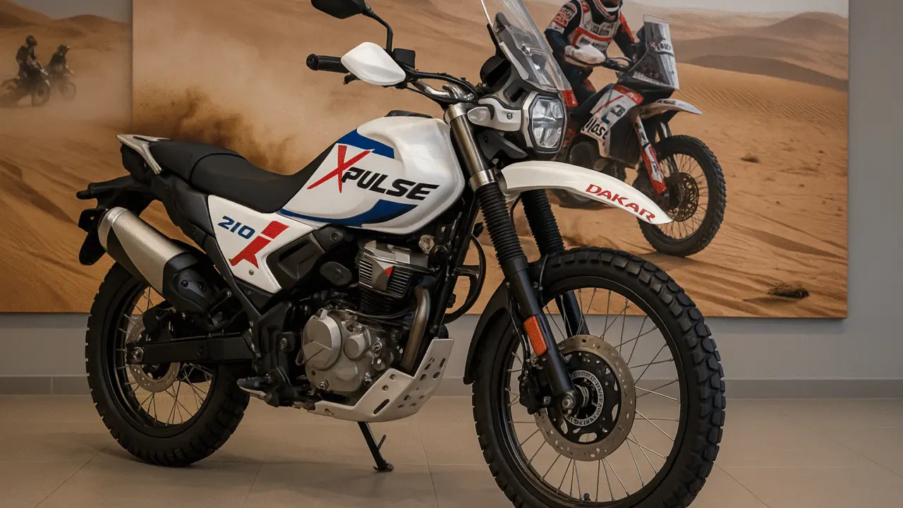 How the Dakar Experience Shaped the Xpulse 210 Dakar Edition