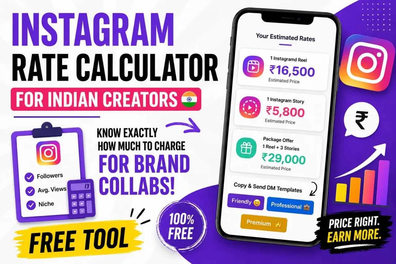 INfluencer Rate Calculator Free