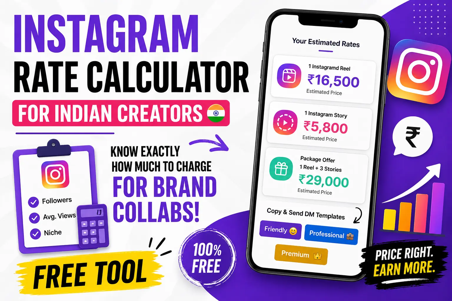 INfluencer Rate Calculator Free