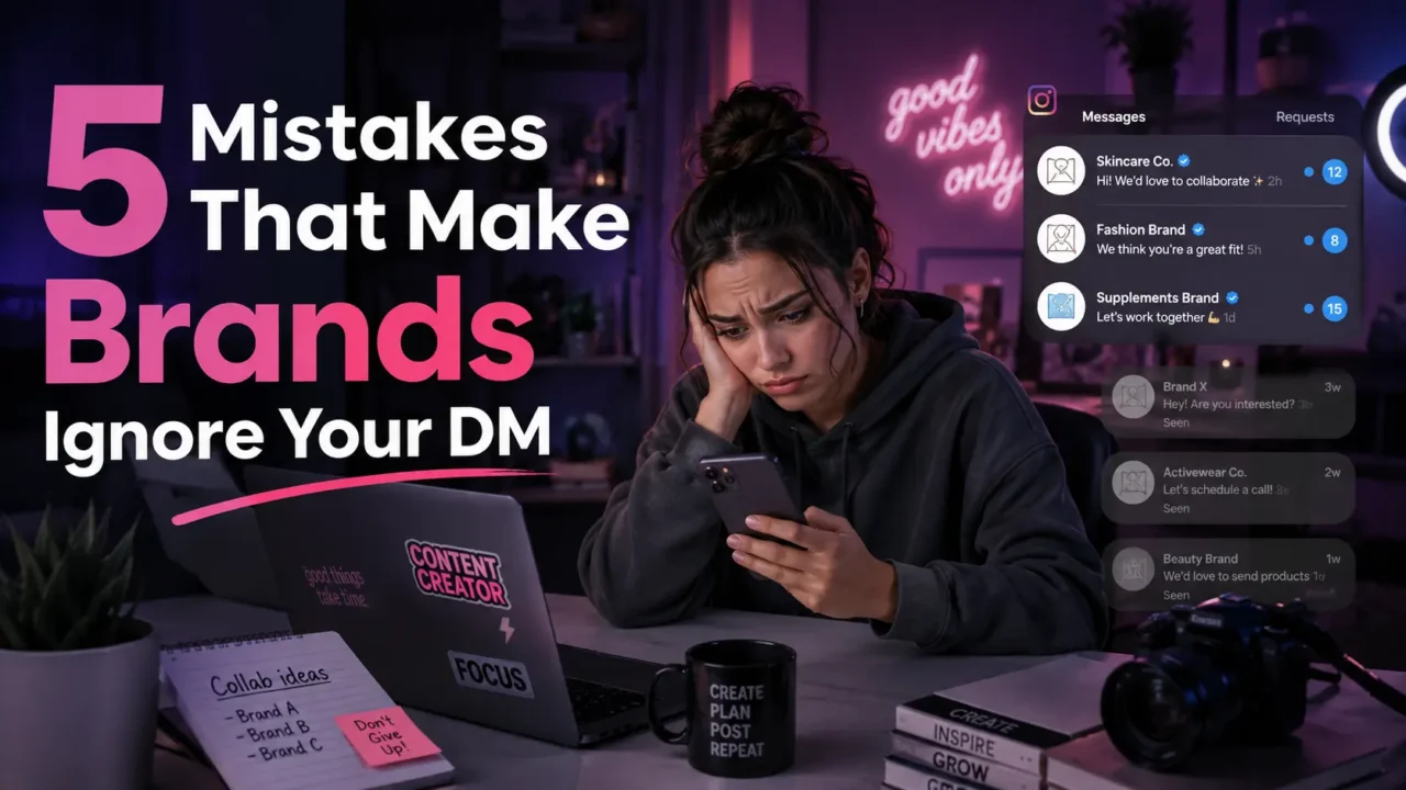 5 Mistakes That Make Brands Ignore Your DM