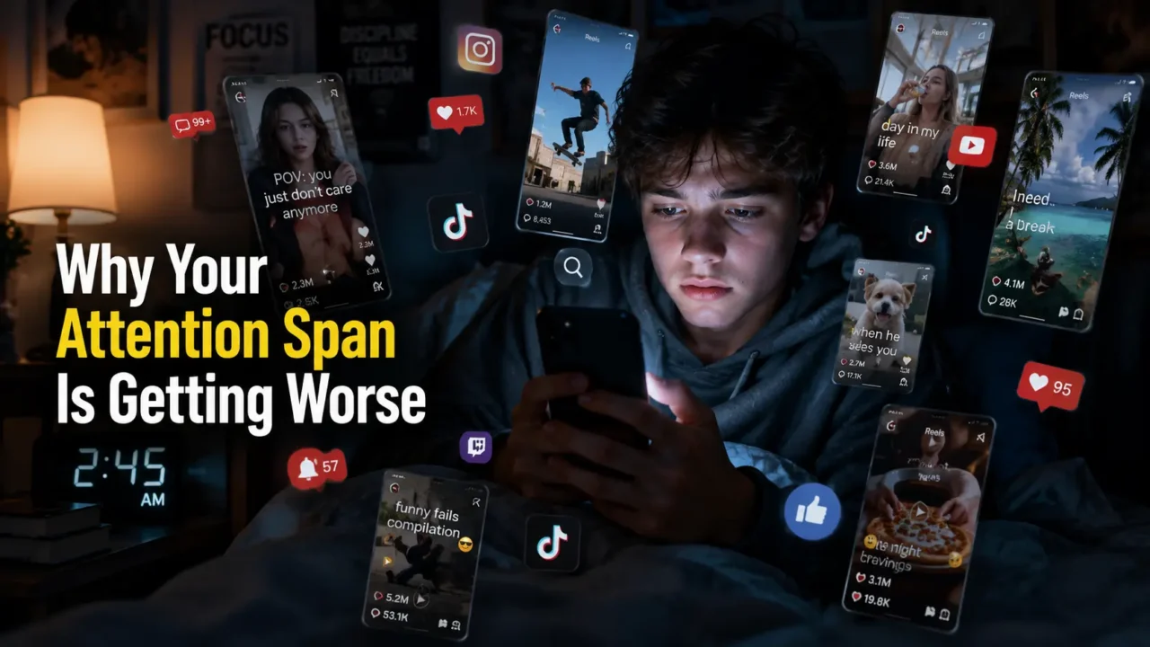 Why Your Attention Span Is Getting Worse